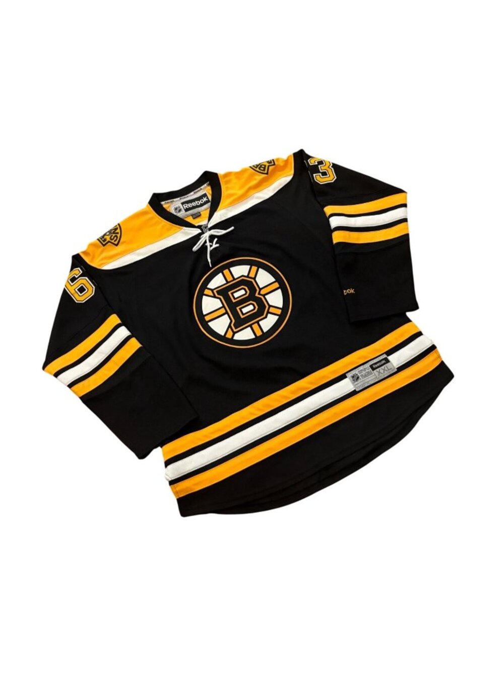 Reebok Boston Bruins Brad Marchand #63 Stitched NHL Hockey Jersey Black Size 2XL - Picture 3 of 9